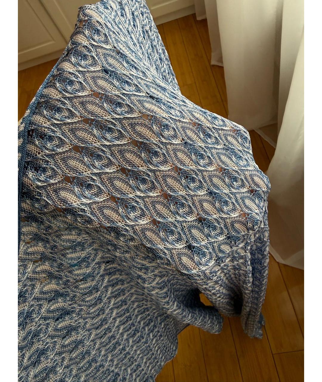MISSONI Голубая вискозная туника, фото 7