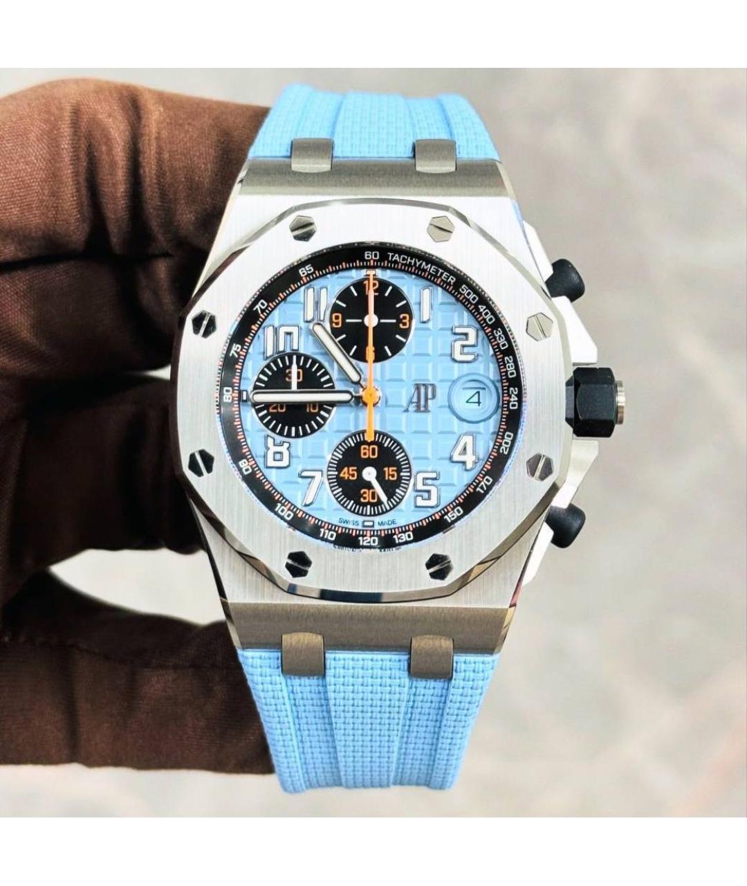 Audemars Piguet Голубые часы, фото 3