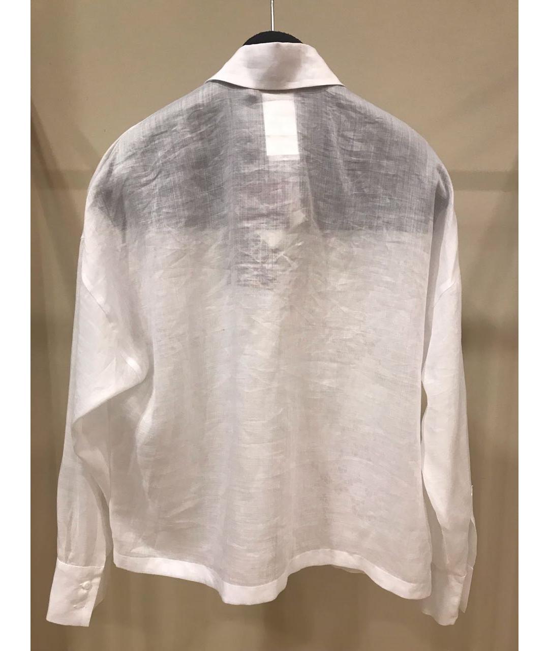 MAX MARA STUDIO Белая рубашка, фото 2