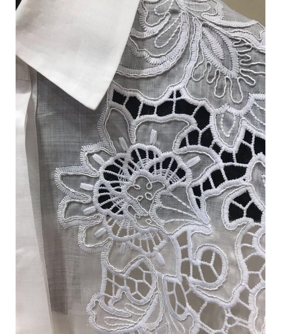 MAX MARA STUDIO Белая рубашка, фото 4