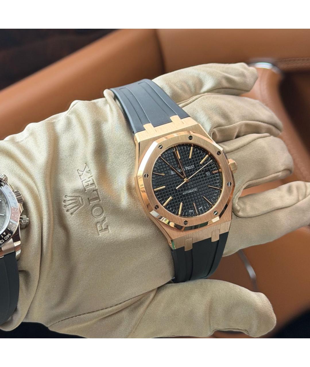 Audemars Piguet Золотые часы из розового золота, фото 3