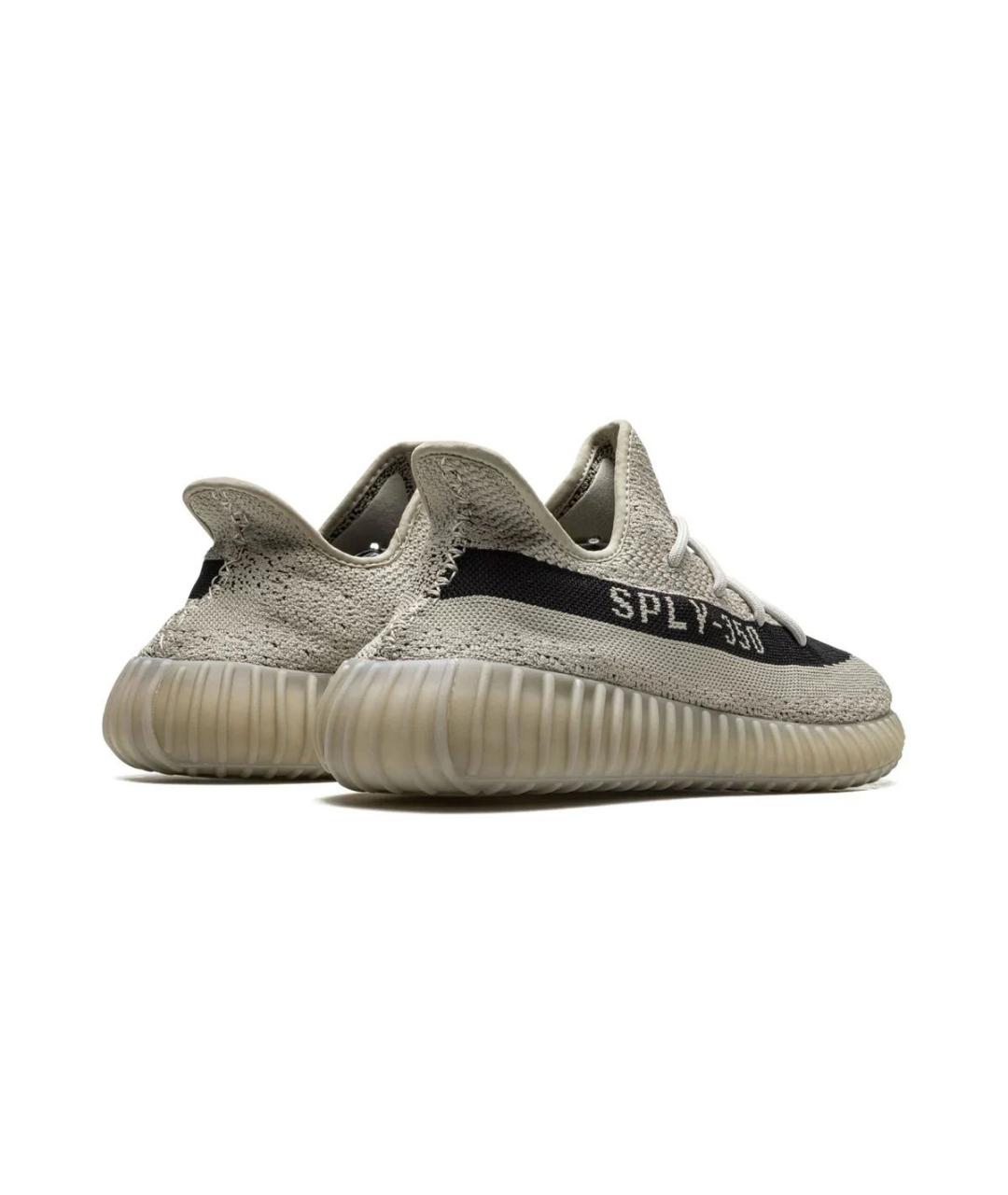 ADIDAS YEEZY Серые низкие кроссовки / кеды, фото 4