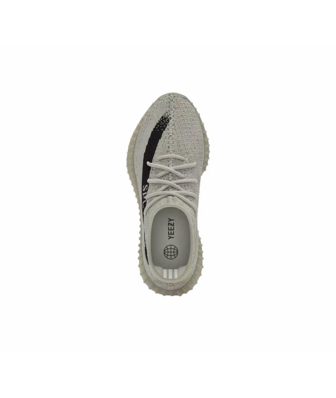 ADIDAS YEEZY Серые низкие кроссовки / кеды, фото 3