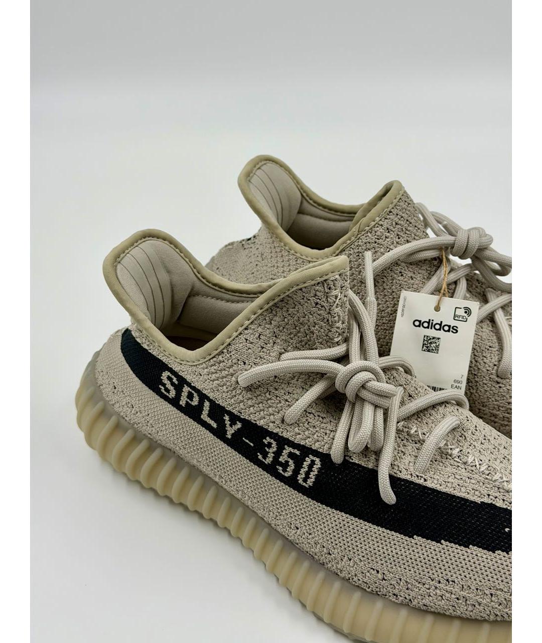 ADIDAS YEEZY Серые низкие кроссовки / кеды, фото 6