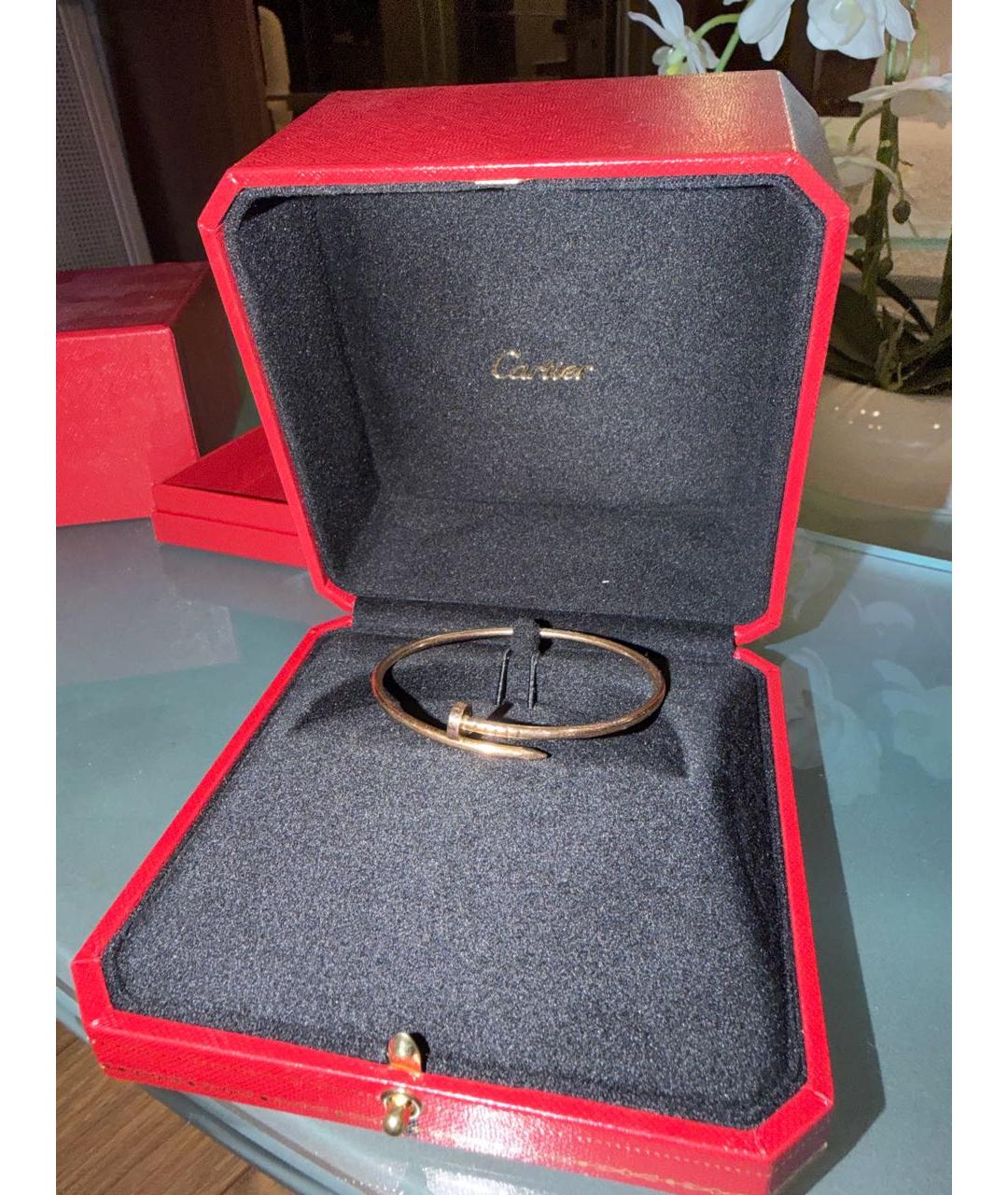 CARTIER Золотой браслет из розового золота, фото 3