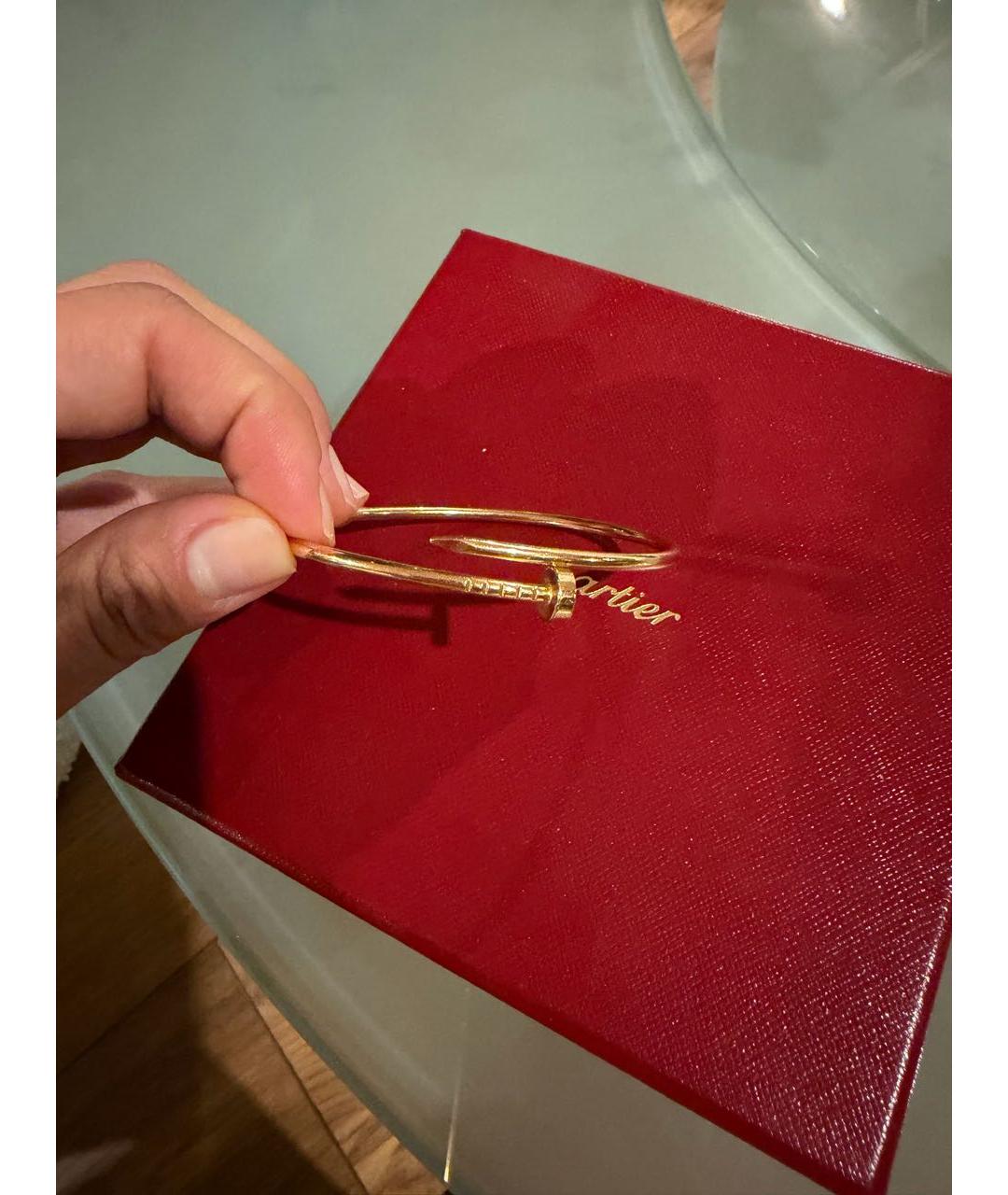 CARTIER Золотой браслет из розового золота, фото 6