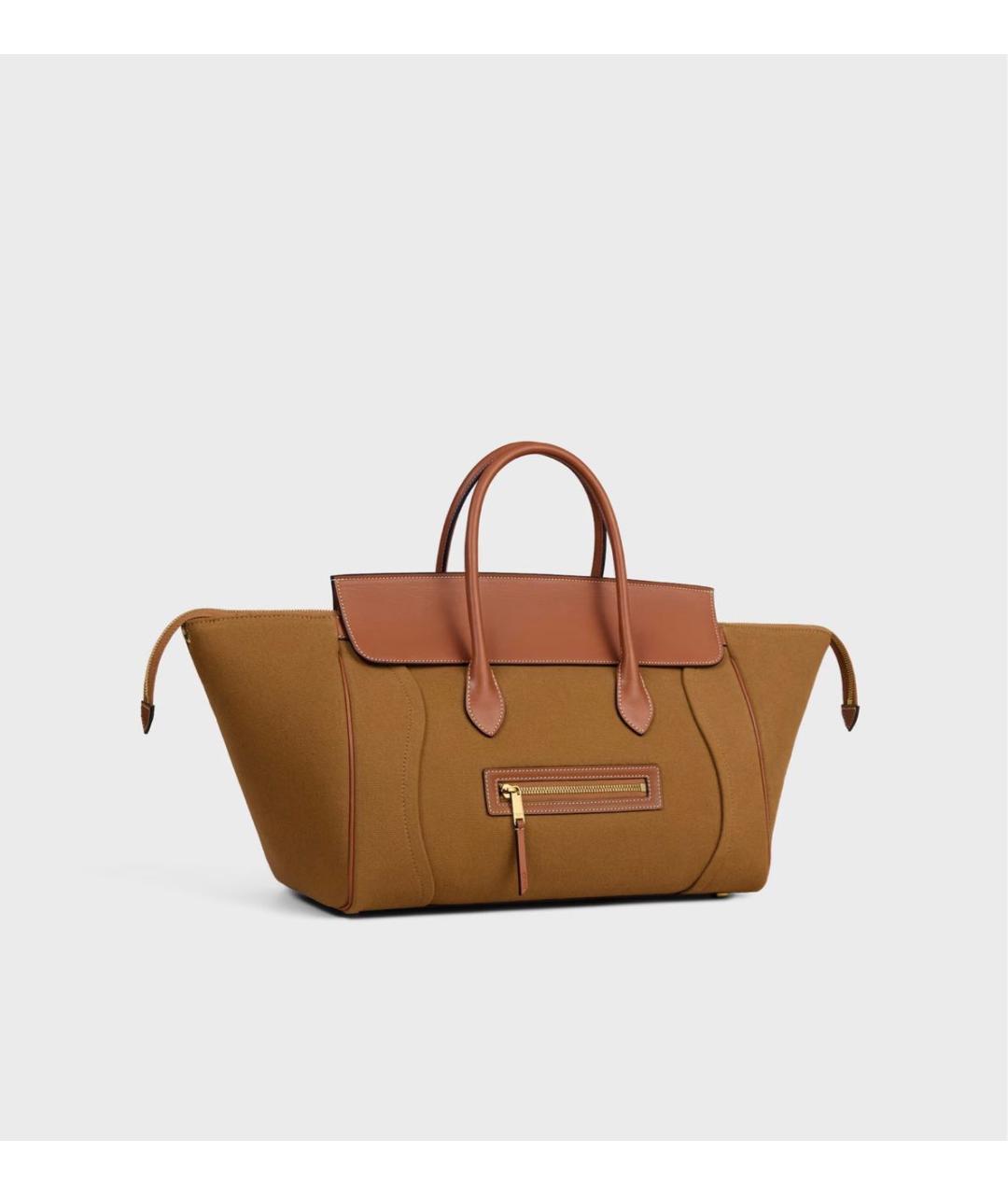 CELINE Коричневая сумка тоут, фото 2