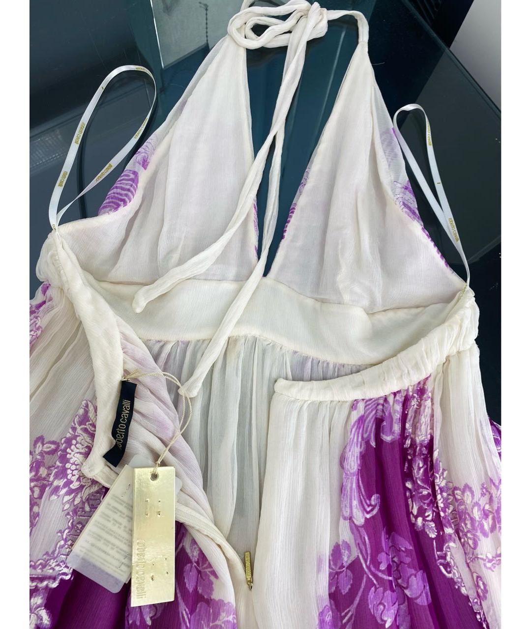 ROBERTO CAVALLI Шелковое платье, фото 3