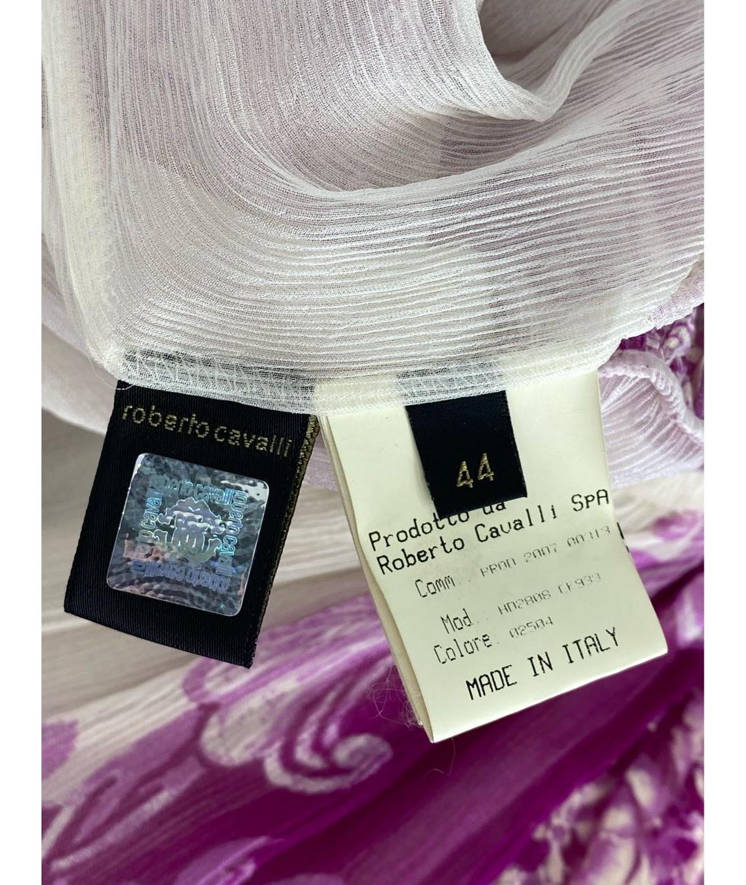 ROBERTO CAVALLI Шелковое платье, фото 7