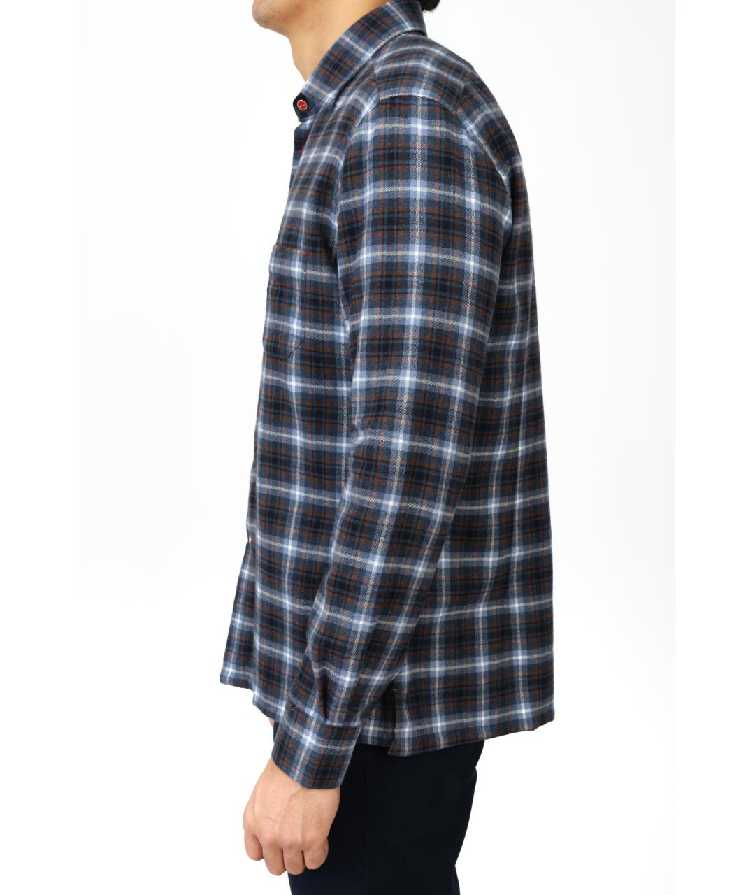 KITON Мульти хлопковая кэжуал рубашка, фото 3