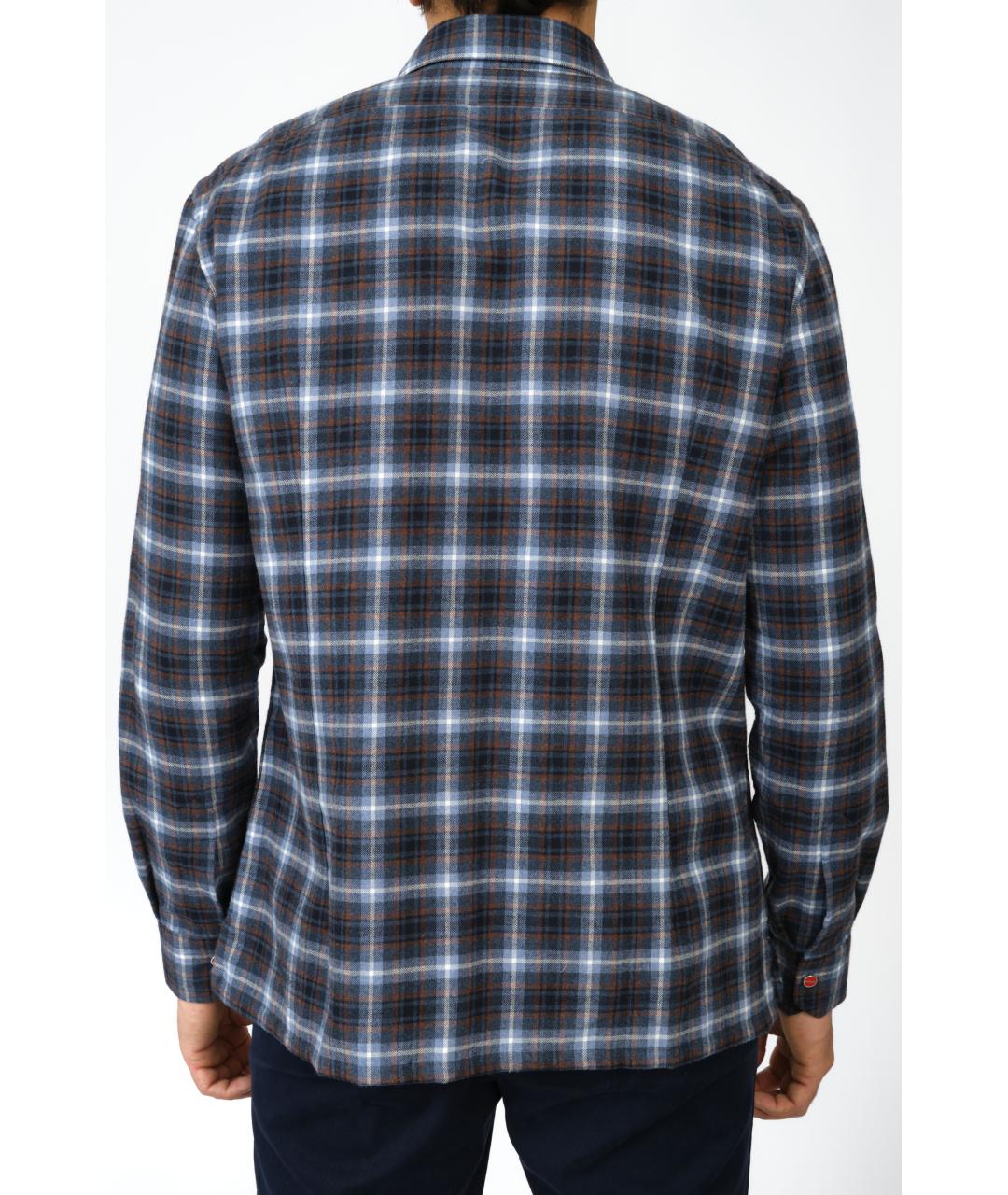 KITON Мульти хлопковая кэжуал рубашка, фото 4