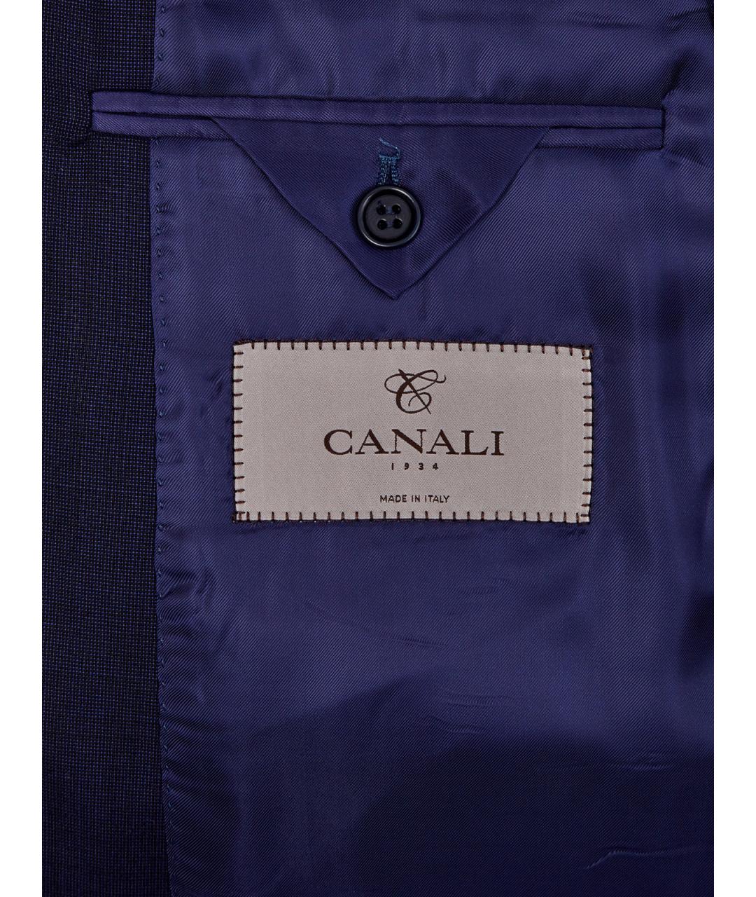 CANALI Синий классический костюм, фото 6