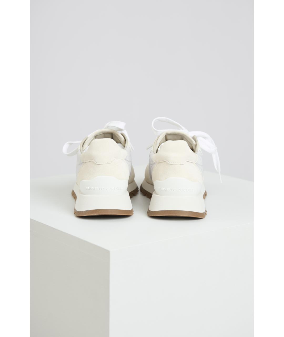 BRUNELLO CUCINELLI Мульти текстильные кроссовки, фото 4