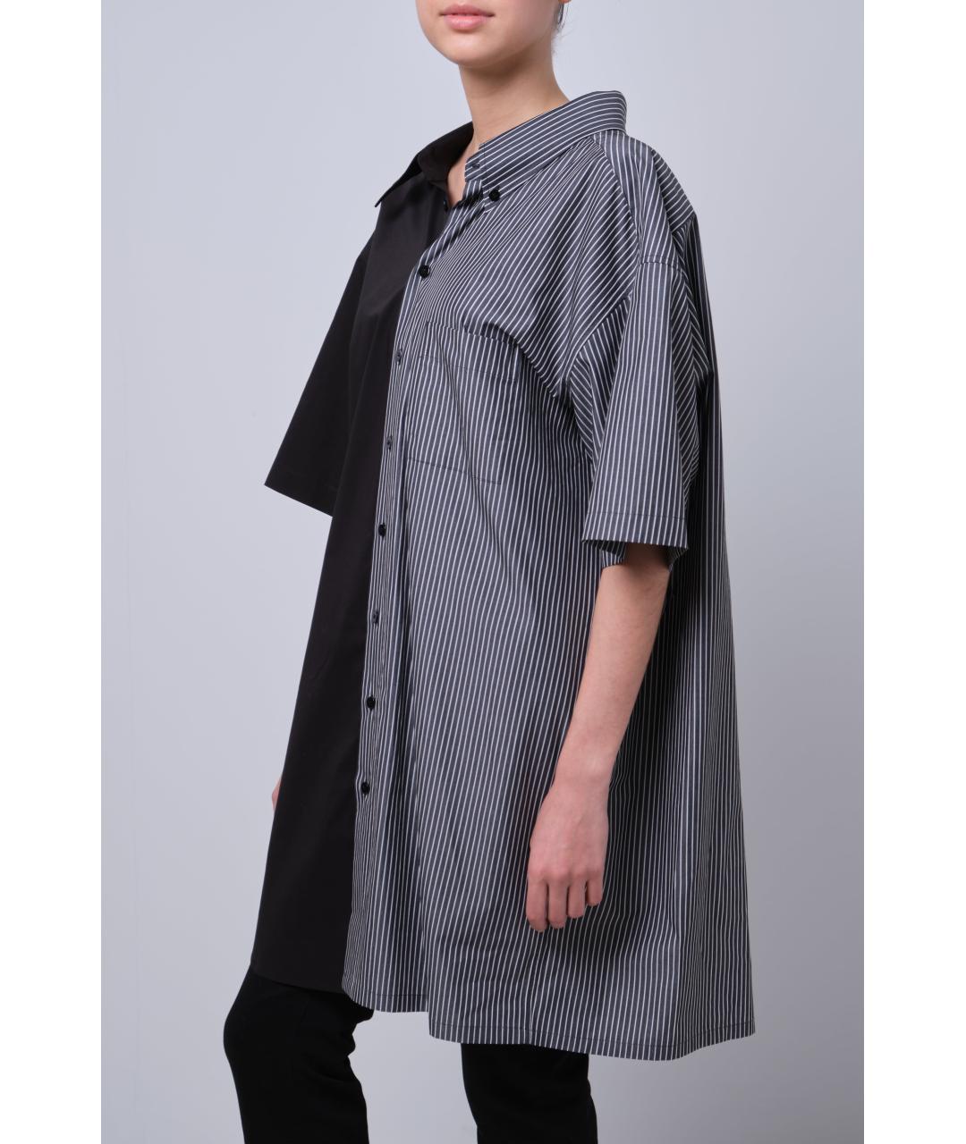 MM6 MAISON MARGIELA Мульти хлопковое повседневное платье, фото 2