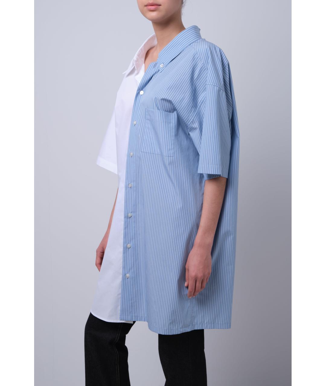 MM6 MAISON MARGIELA Мульти хлопковое повседневное платье, фото 2
