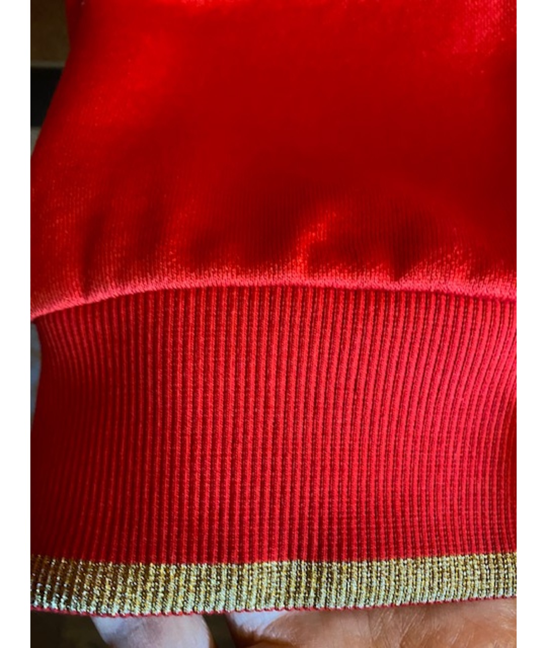 ESCADA Красный кашемировый костюм с брюками, фото 7