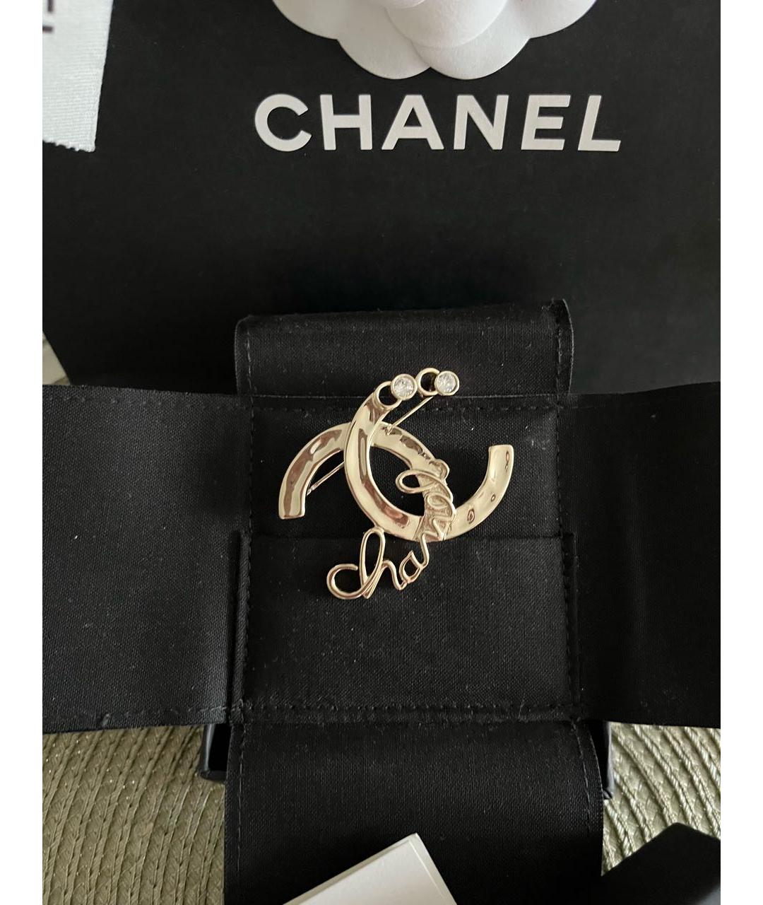 CHANEL Золотая булавка / брошь, фото 4