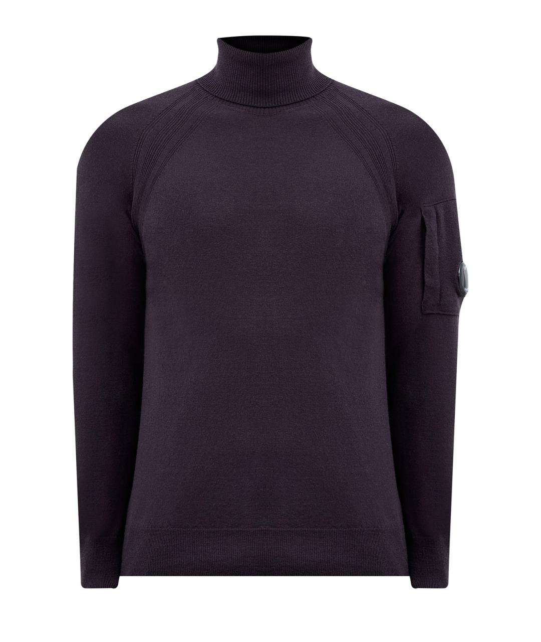 CP COMPANY Темно-синяя шерстяная водолазка, фото 1