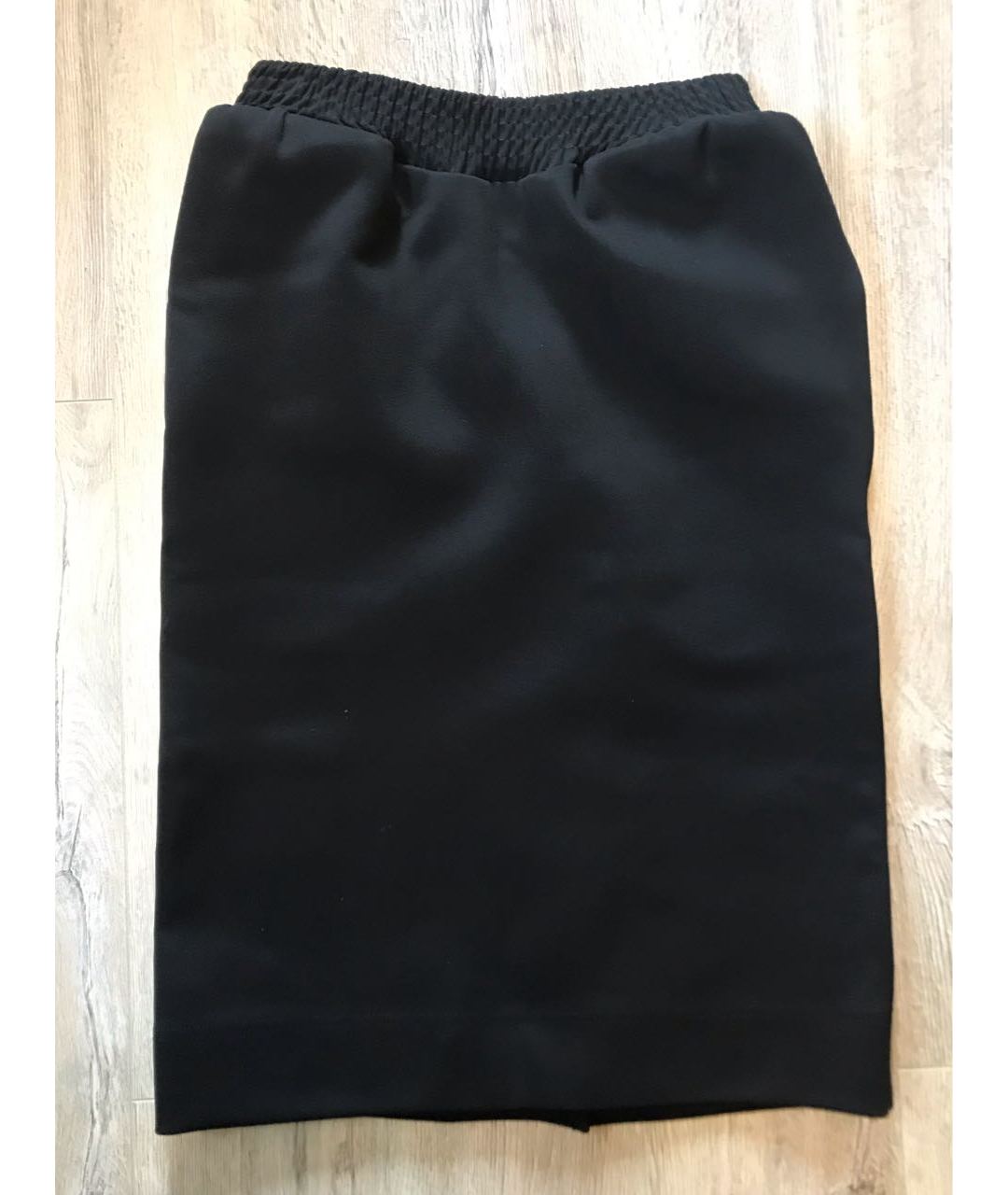 BALENCIAGA Черная вискозная юбка миди, фото 5