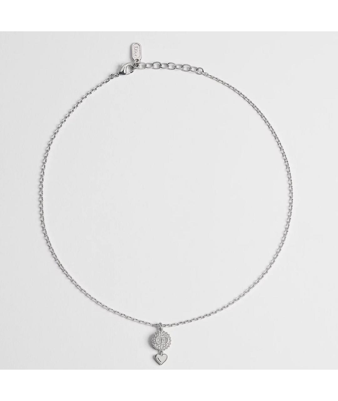 CHRISTIAN DIOR Серебряное колье, фото 3