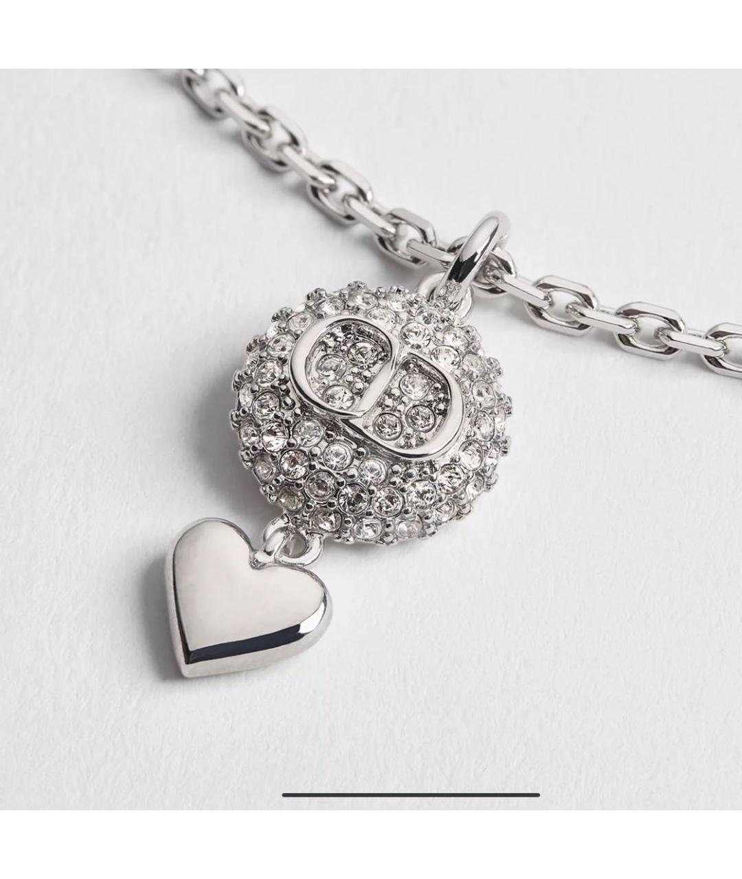 CHRISTIAN DIOR Серебряное колье, фото 2