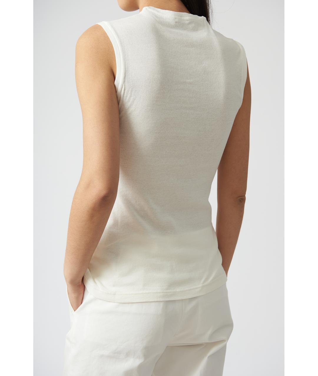 JIL SANDER Мульти хлопковая майка, фото 7