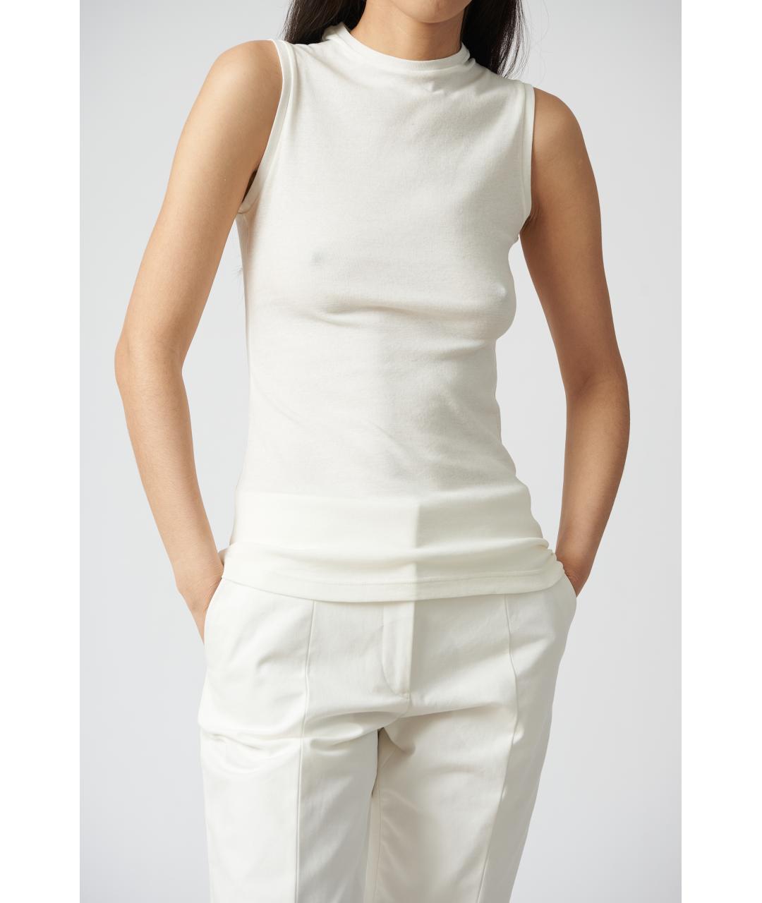 JIL SANDER Мульти хлопковая майка, фото 6