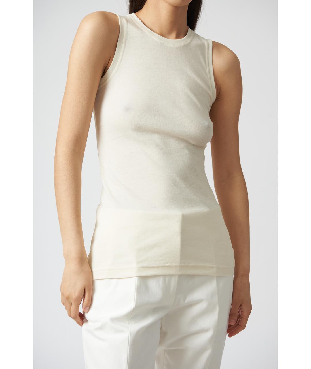 JIL SANDER Мульти хлопковая майка, фото 8