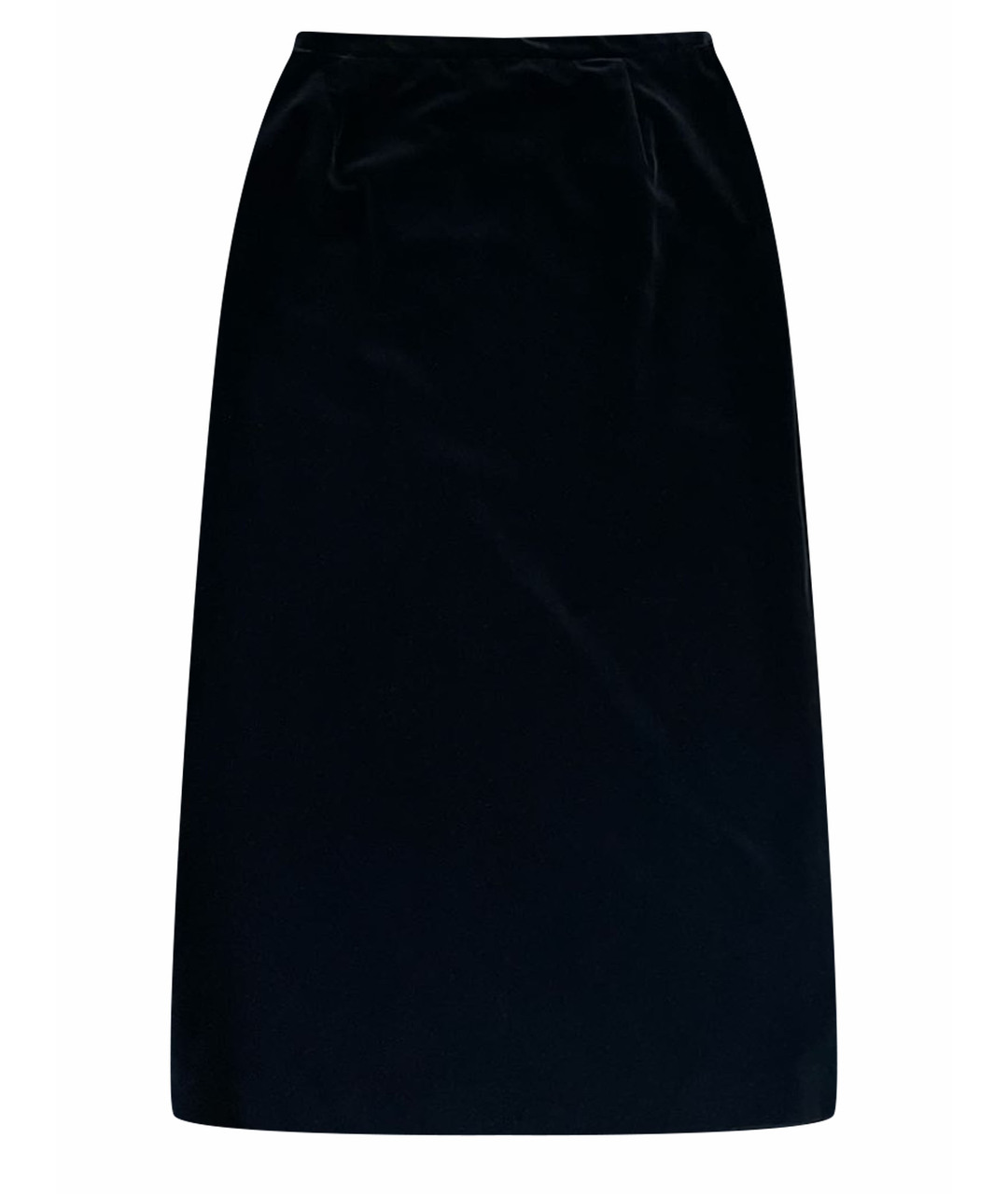 ERMANNO SCERVINO Черная бархатная юбка макси, фото 1