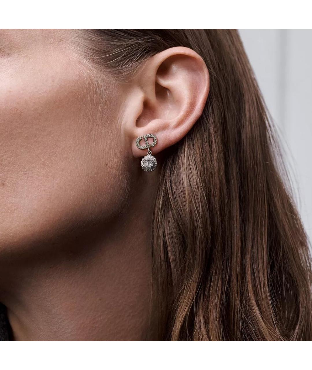 CHRISTIAN DIOR Серебряные серьги, фото 2