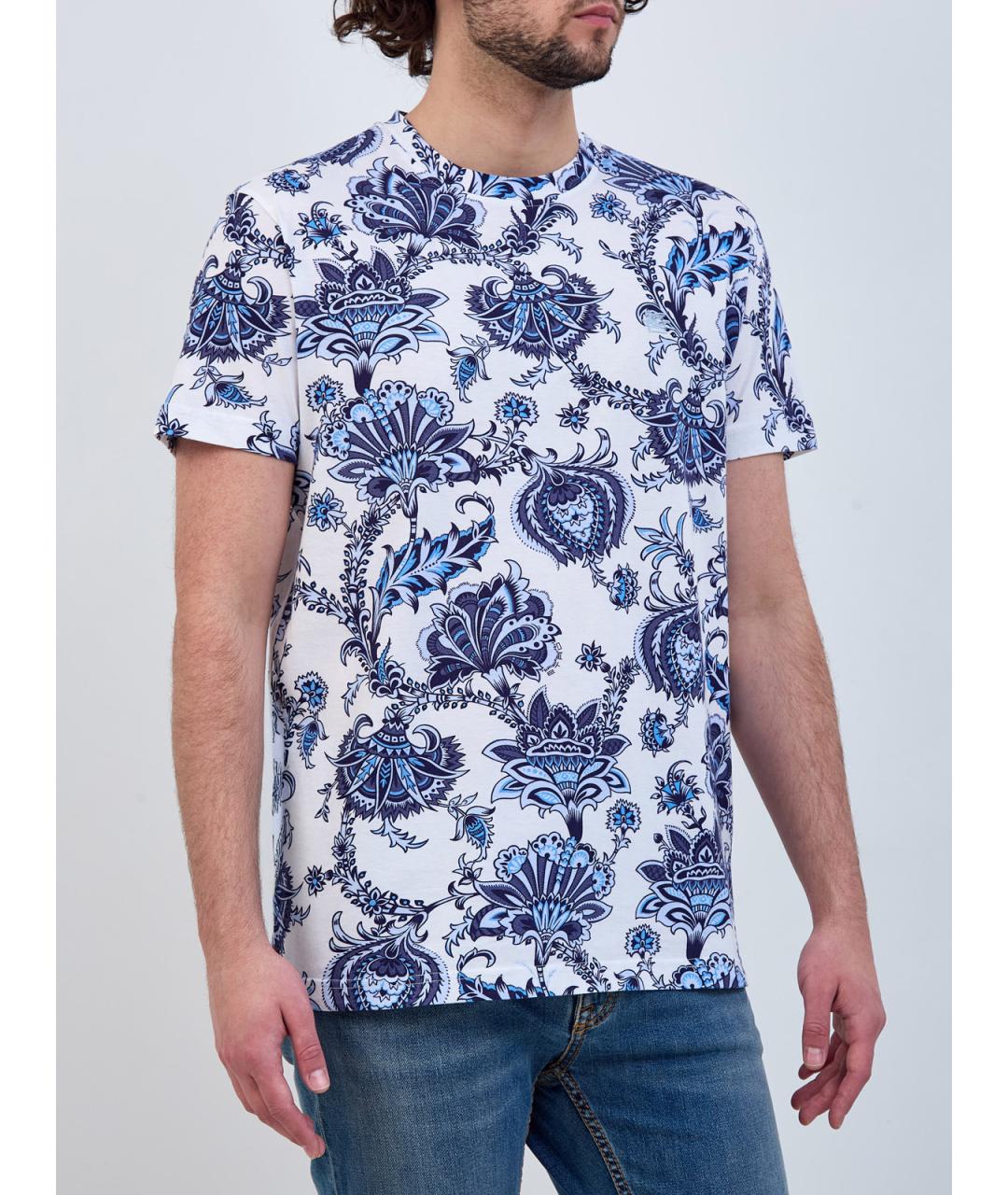 ETRO Мульти хлопковая футболка, фото 3