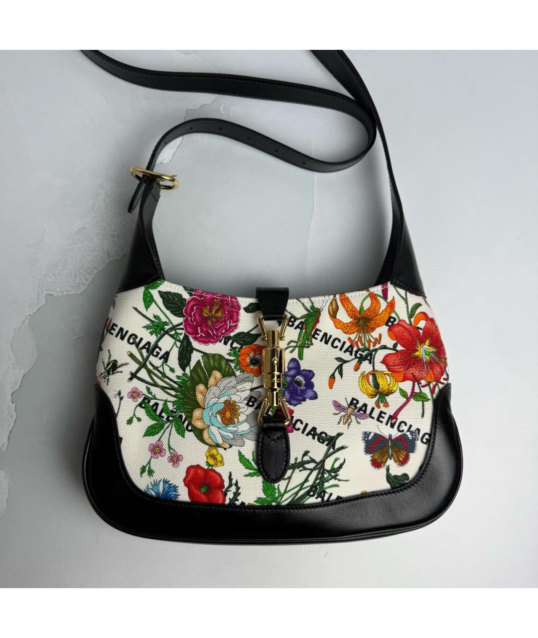 GUCCI Белая сумка с короткими ручками, фото 8