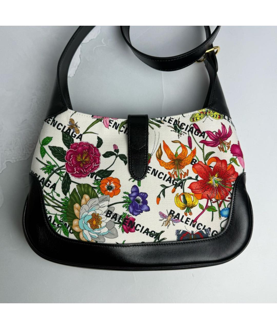 GUCCI Белая сумка с короткими ручками, фото 5