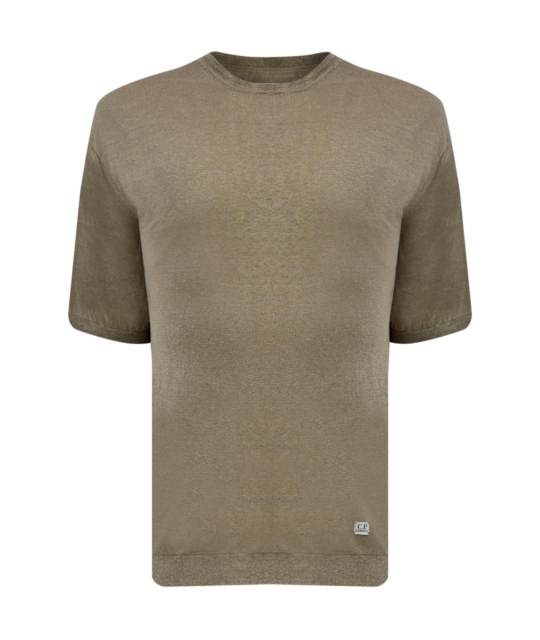 CP COMPANY Хаки футболка, фото 1
