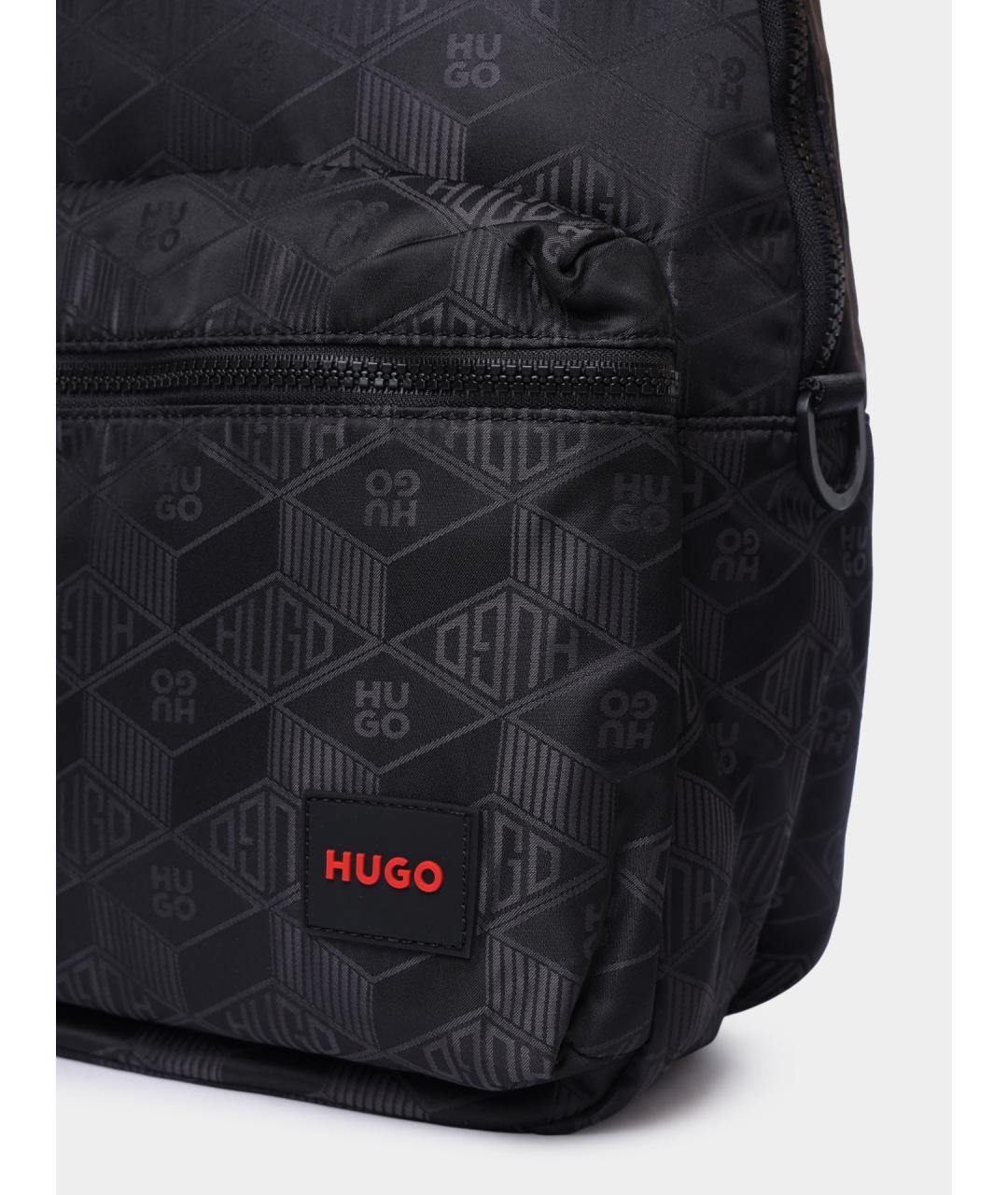 HUGO BOSS Черный рюкзак, фото 3