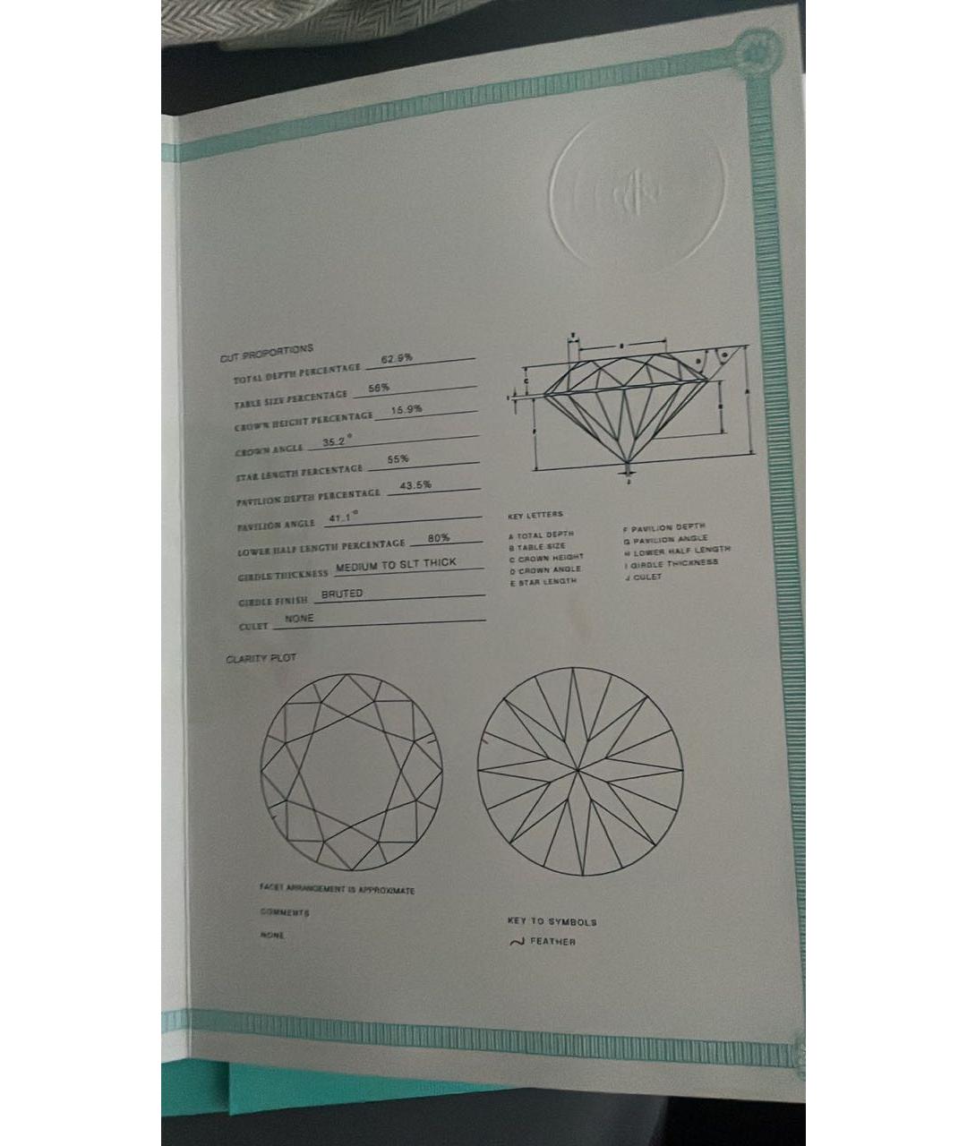 TIFFANY&CO Серебряная подвеска из белого золота, фото 5