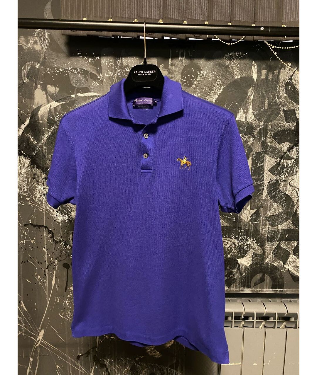 Dark purple ralph lauren polo on sale