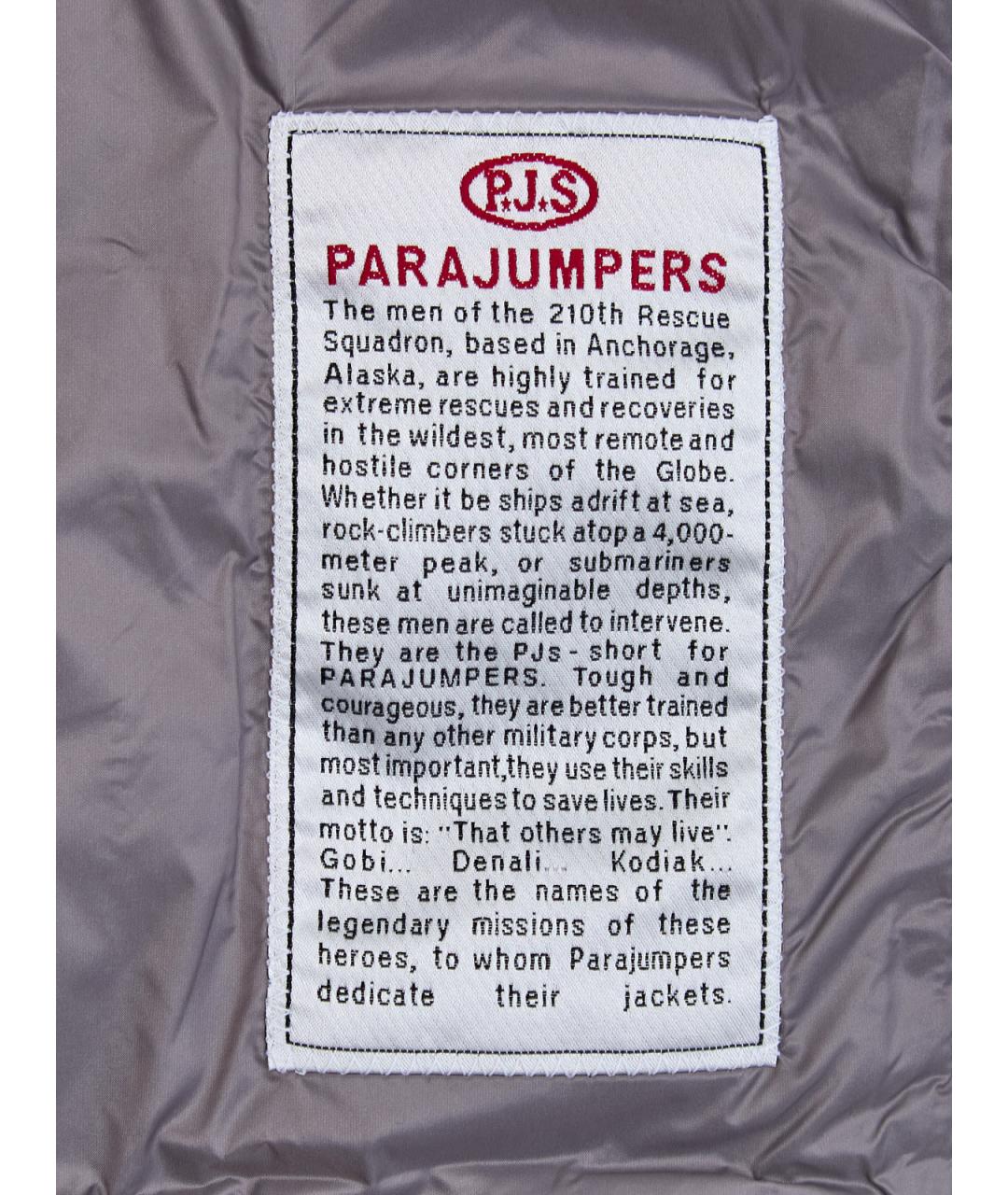 PARAJUMPERS Черный полиэстеровый пуховик, фото 6