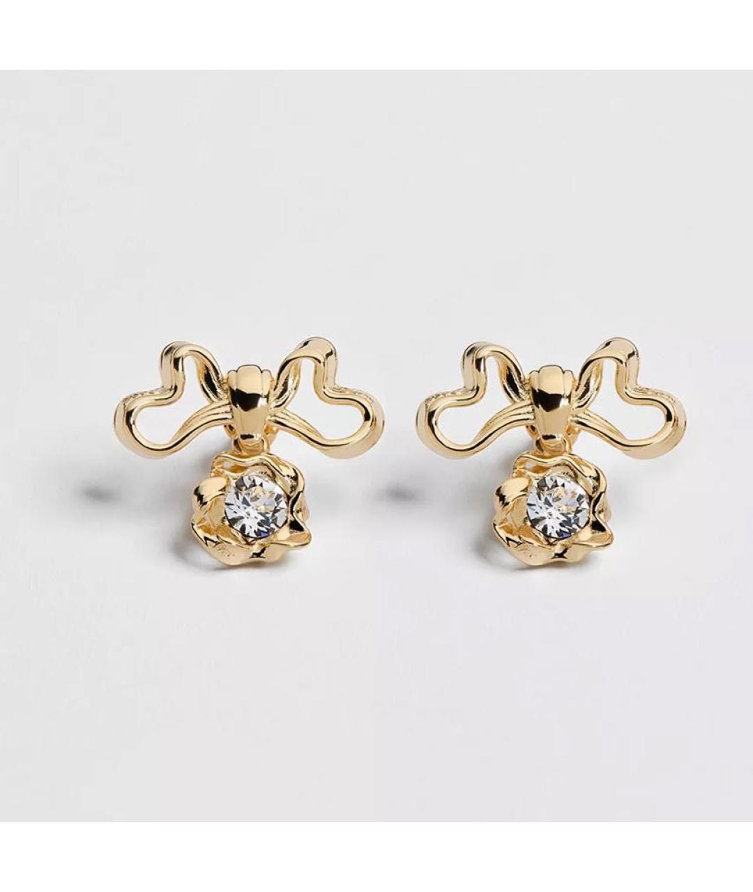 CHRISTIAN DIOR Золотые серьги, фото 4