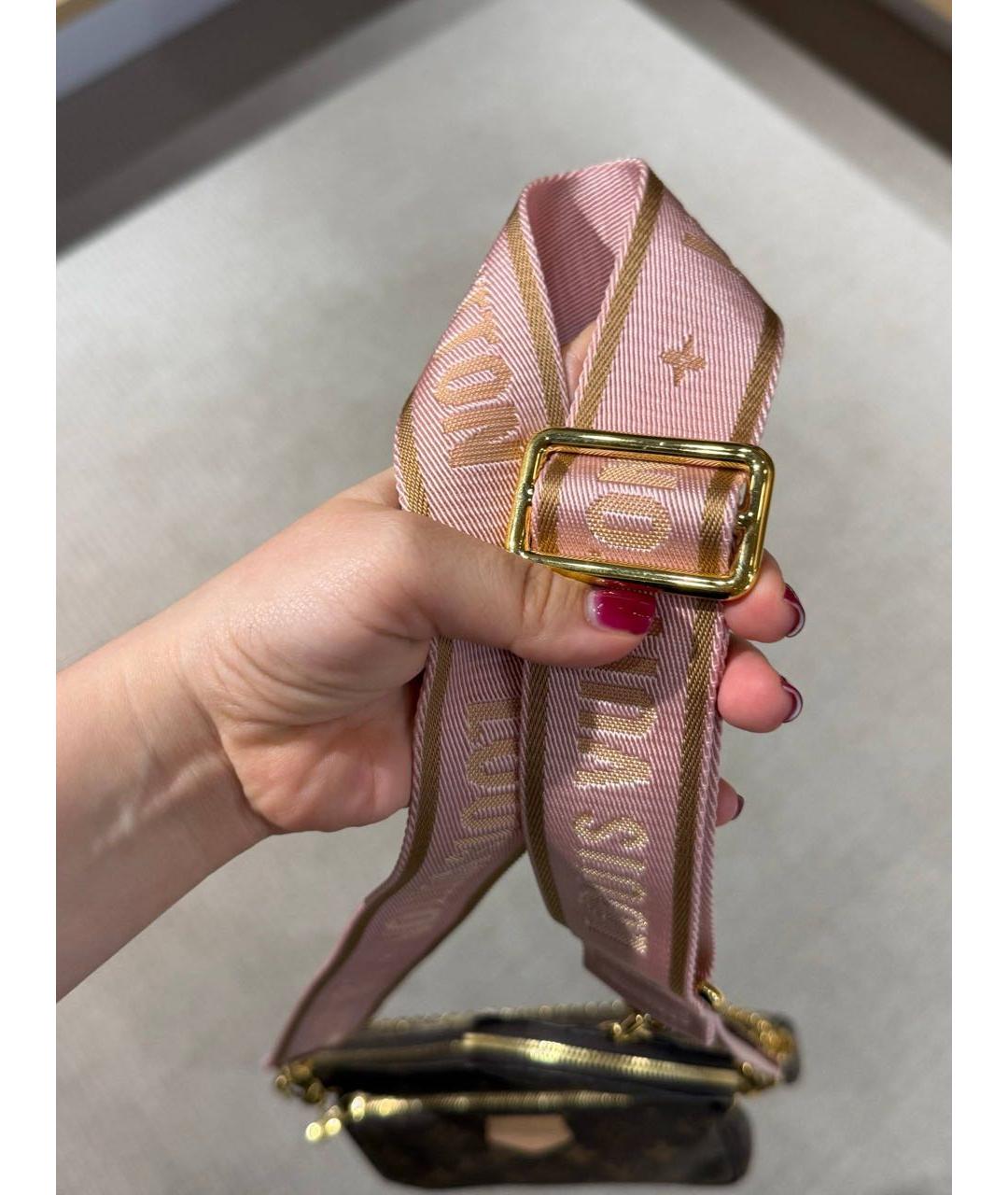 LOUIS VUITTON Коричневая сумка через плечо, фото 5