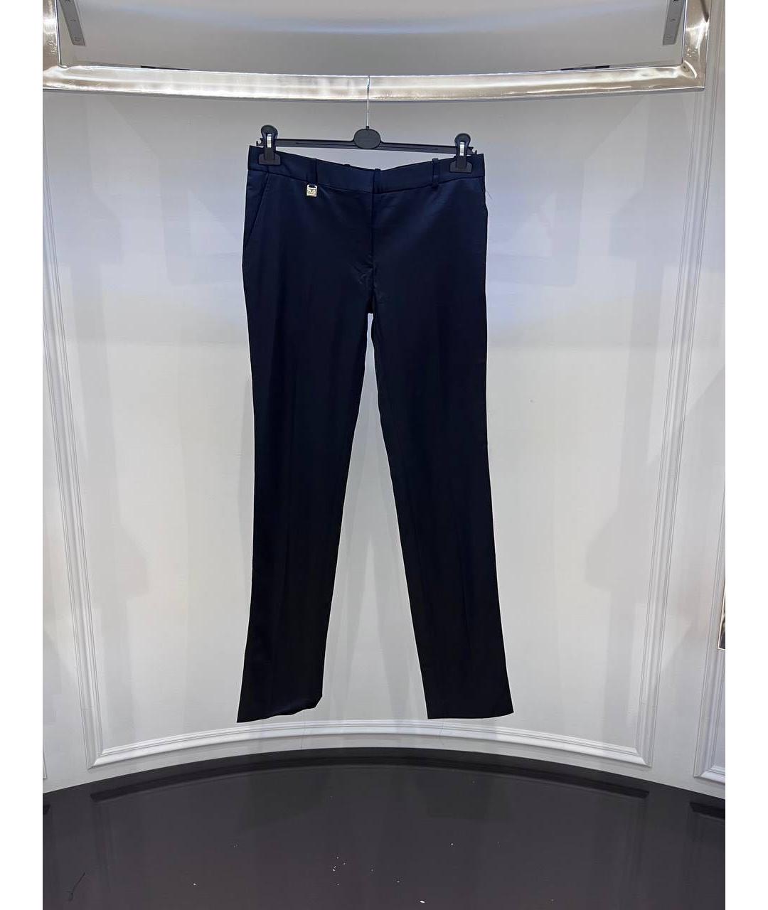 DOLCE&GABBANA Черные прямые брюки, фото 4