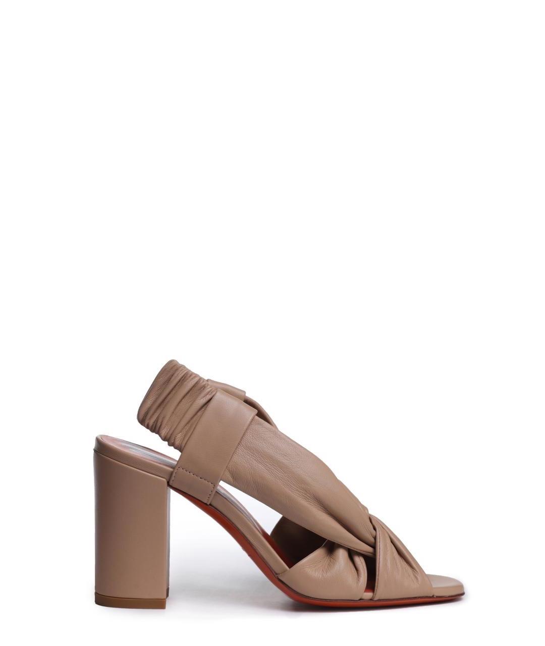 SANTONI Розовые босоножки, фото 1