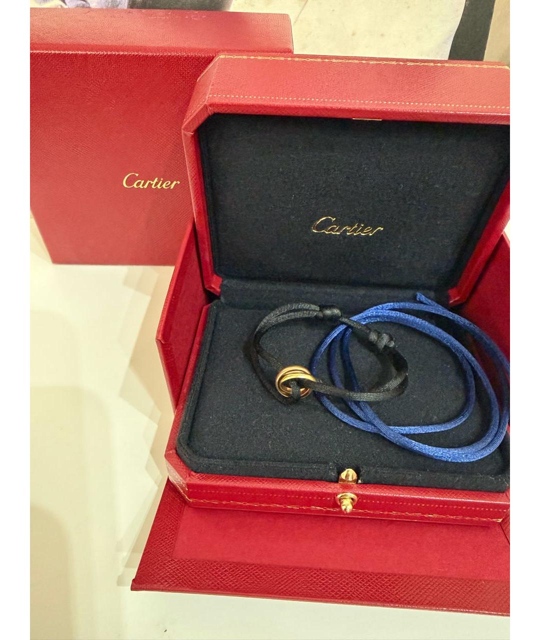 CARTIER Черный браслет из розового золота, фото 3