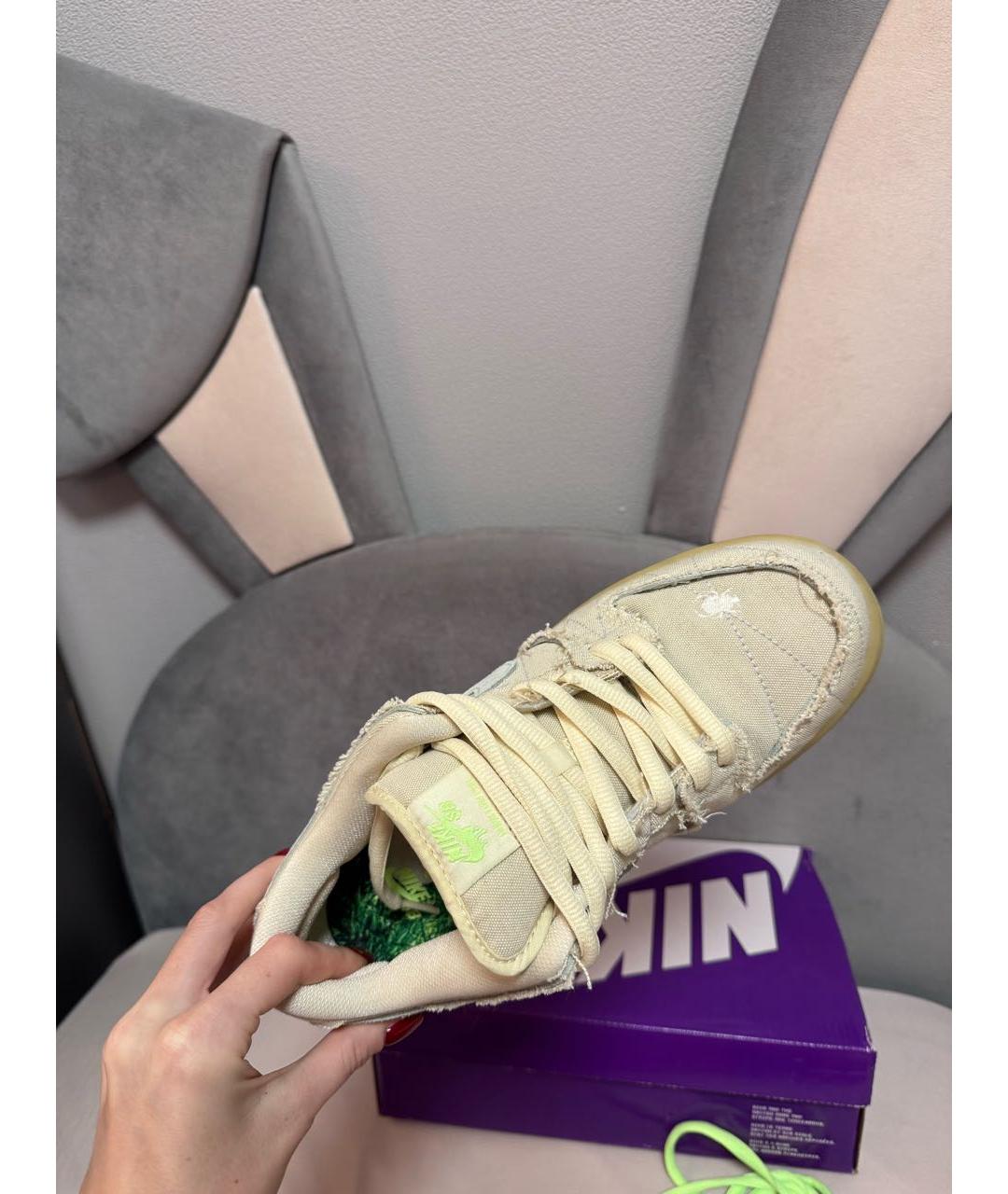 NIKE Серые низкие кроссовки / кеды, фото 6