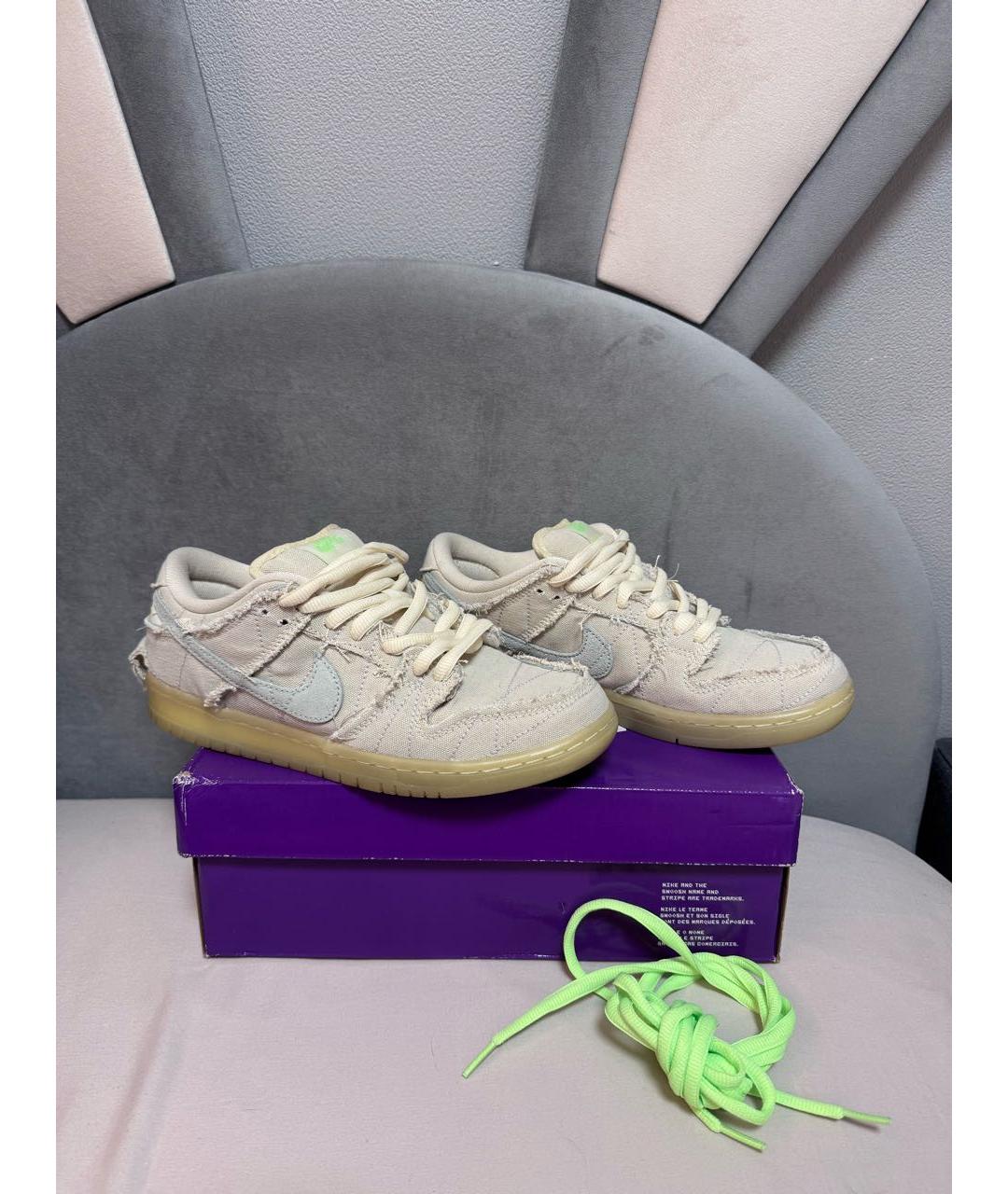 NIKE Серые низкие кроссовки / кеды, фото 2
