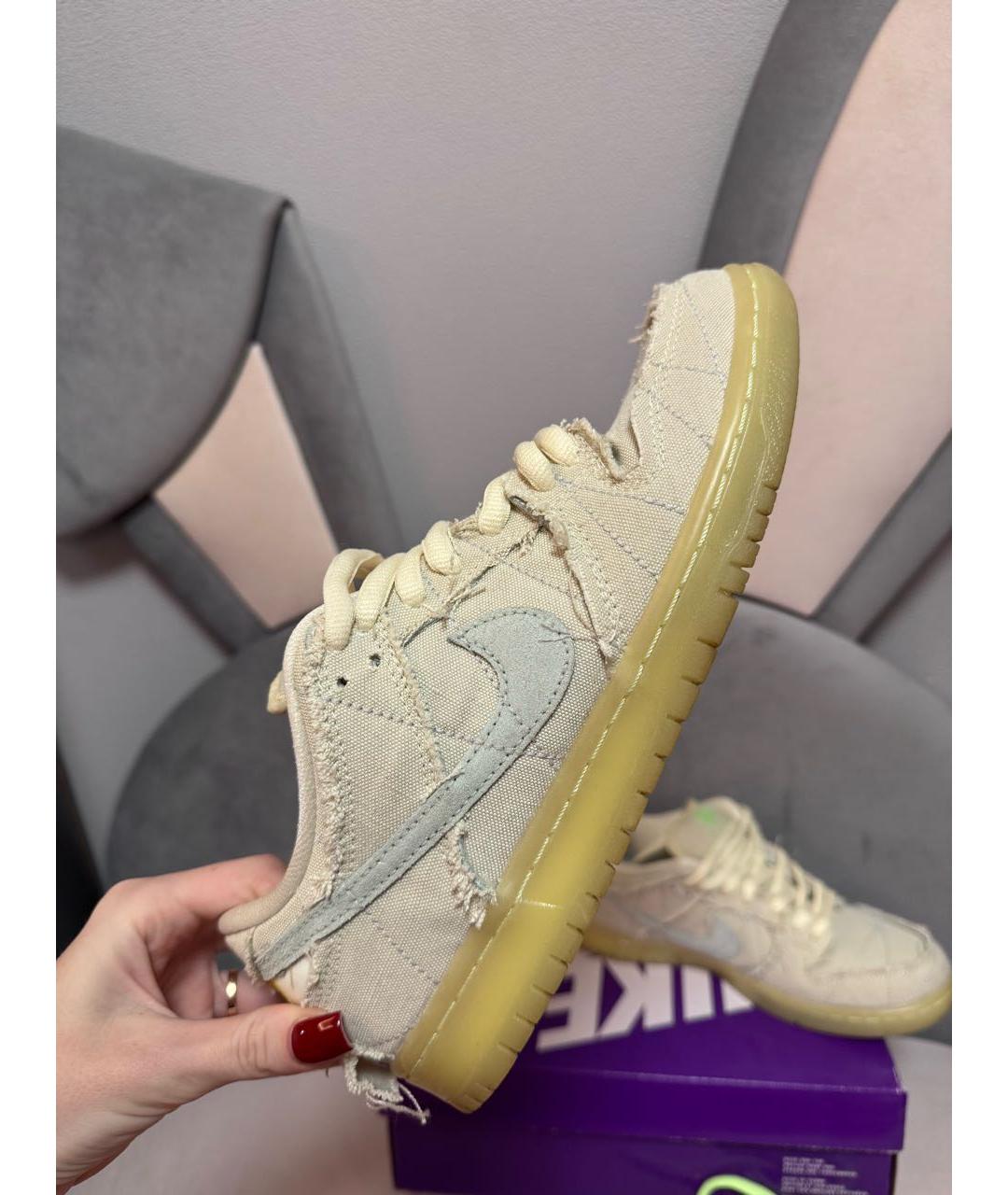 NIKE Серые низкие кроссовки / кеды, фото 3