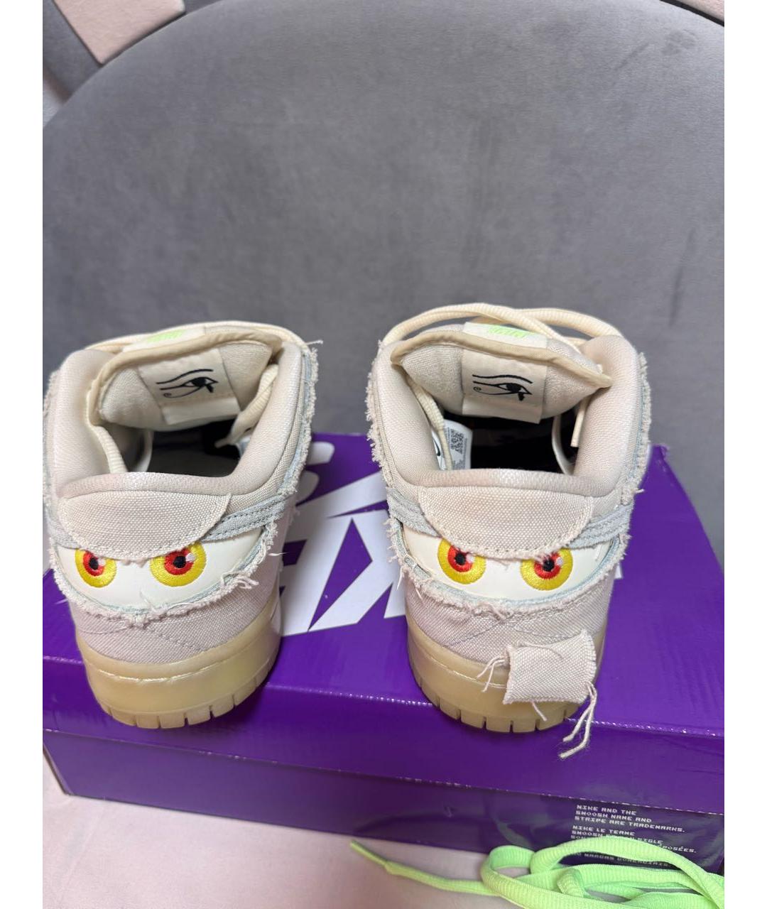 NIKE Серые низкие кроссовки / кеды, фото 8