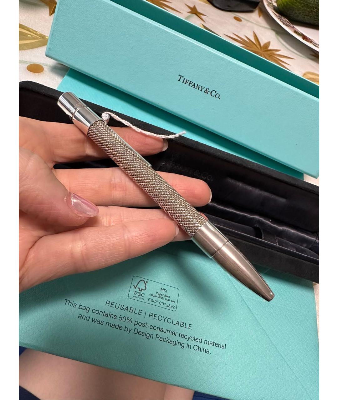 TIFFANY&CO Серебряная шариковая ручка, фото 4