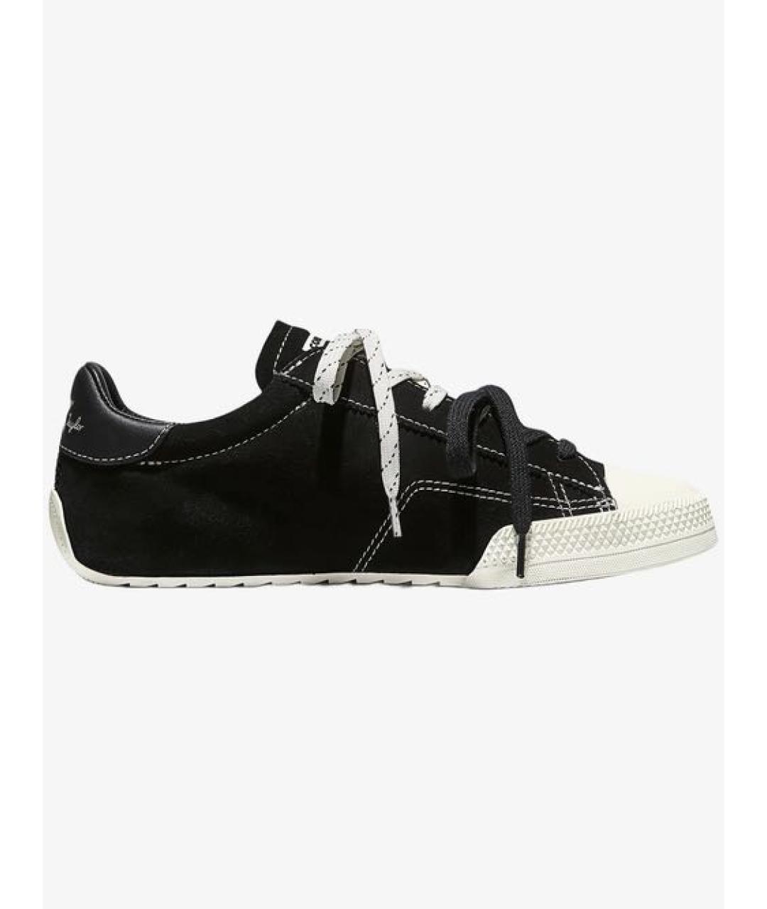 CONVERSE Черные замшевые кеды, фото 7
