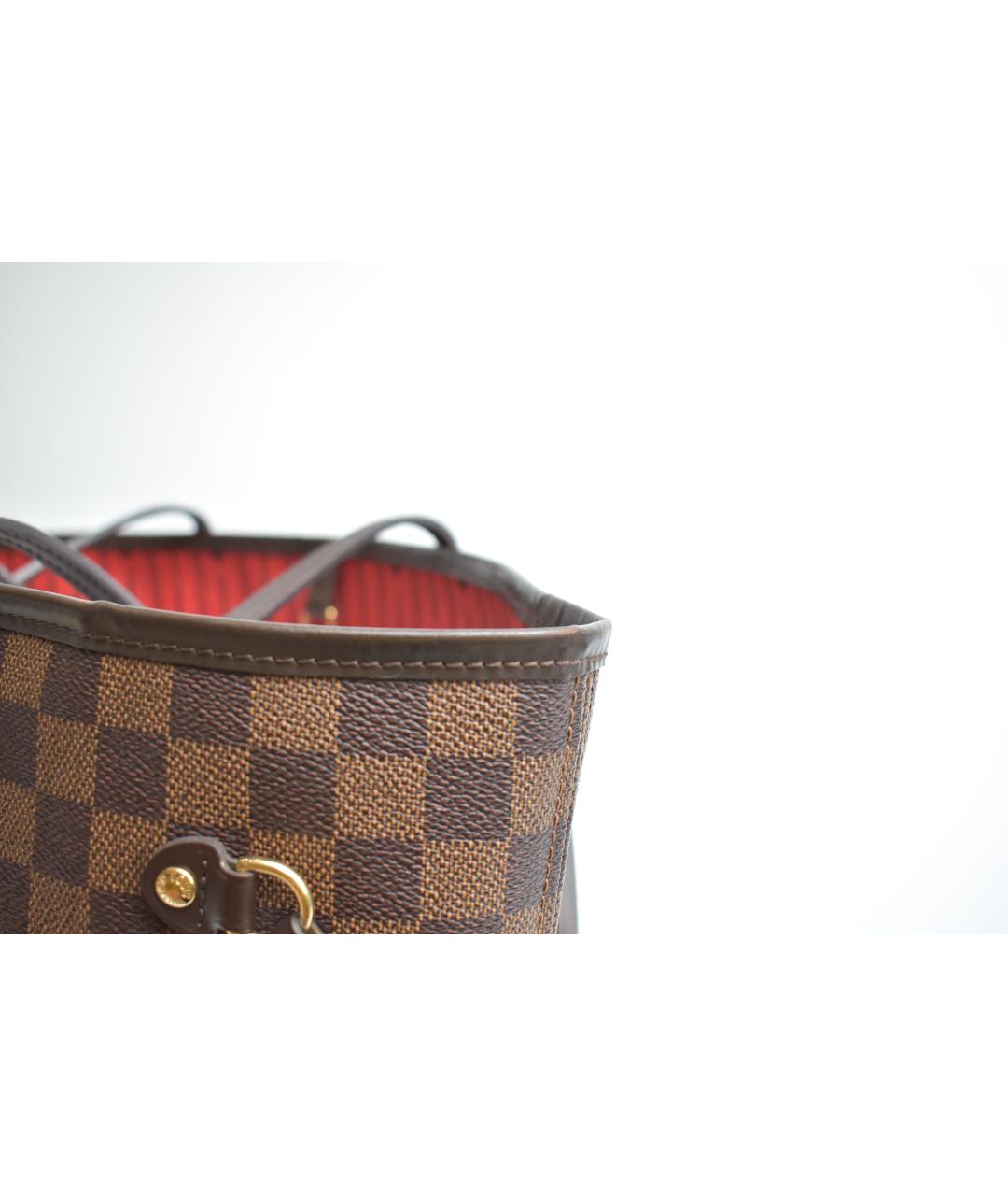 LOUIS VUITTON Коричневая сумка тоут, фото 6